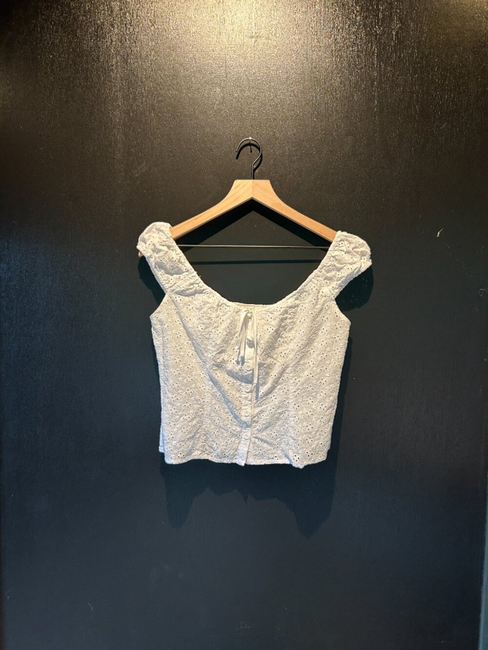 Wayf Eyelet Top